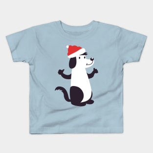 Christmas Puppy Kids T-Shirt